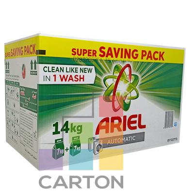 ARIEL AUTOMATIC DETERGENT POWDER 14KG BOX
